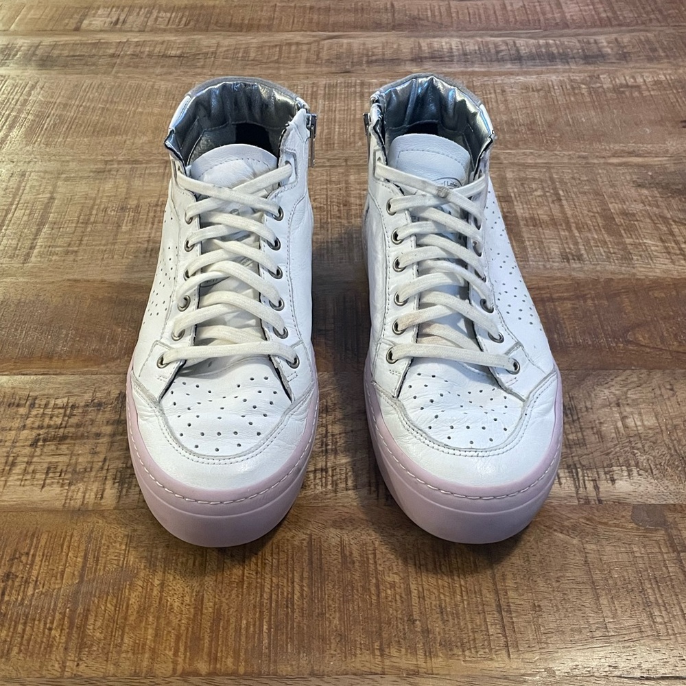P448 Love Platform Mid Top Sneakers - Picture 3 of 10